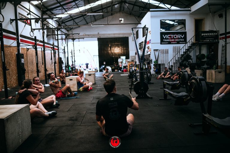 Warm-up de una clase de crosstraining